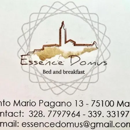 Essence Domus Sandalo Дом отдыха Матера