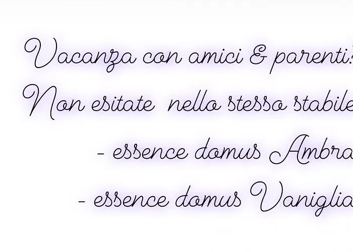 Ferienhaus Essence Domus Sandalo *